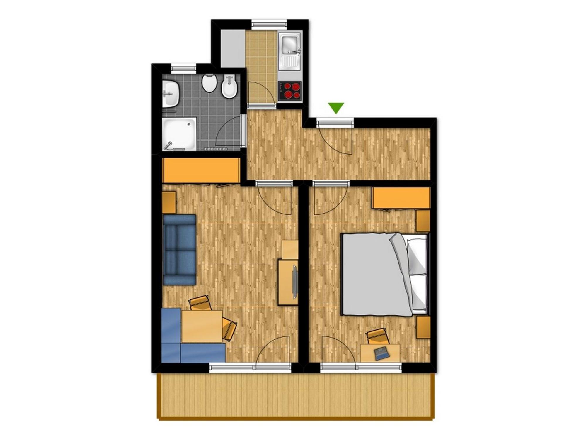 Apartments Lasteis La Villa  Ruang foto